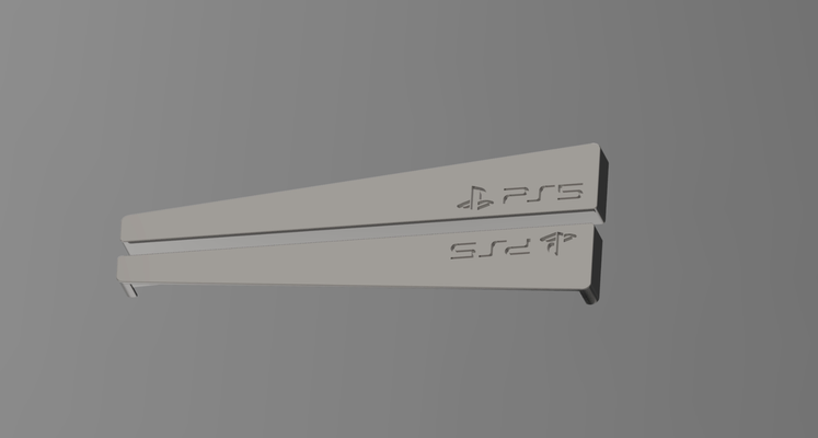 ps5 yatay ayakta durmak dijital by bira eli oyuncaklar oyunlar oyun istasyonu playstation5 3d print model - Mito3D