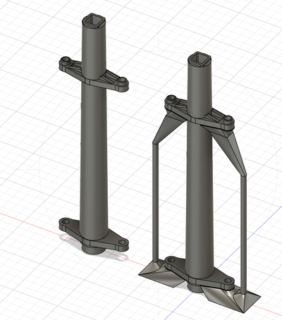 brick mast 2537 by tekti3d toys & games ender3 ender3pro legocompatible 3d print model - Mito3D