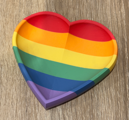 pride heart dish remix remixed by djelibeybi household decor pridemonth gay 3d print model - Mito3D