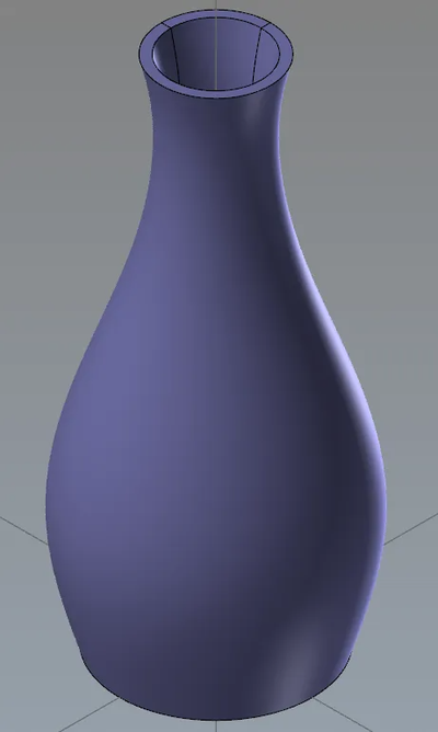 basic vase by sikajan household decor 3d print model - Mito3D