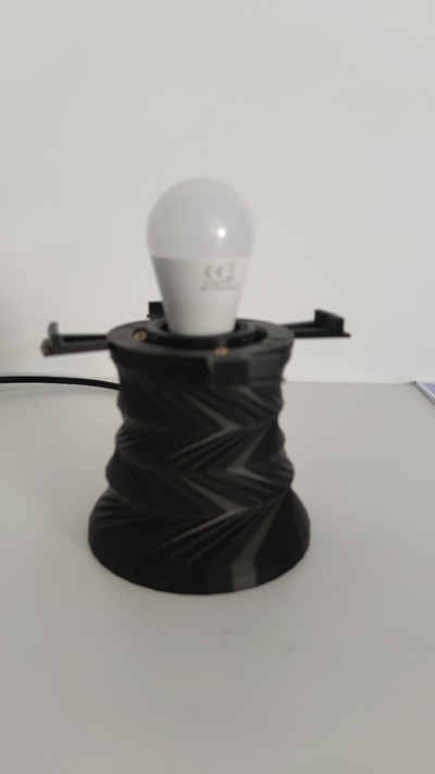 soporte mpara by litholune ménage décor étranger lampe soutien 3d print model - Mito3D