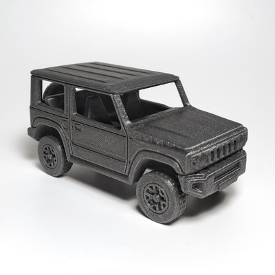 print in place suzuki jimny by vitbudina hobby & diy vehicles toy wheel suspension truck car printinplace offroad interior 3d print model - Mito3D