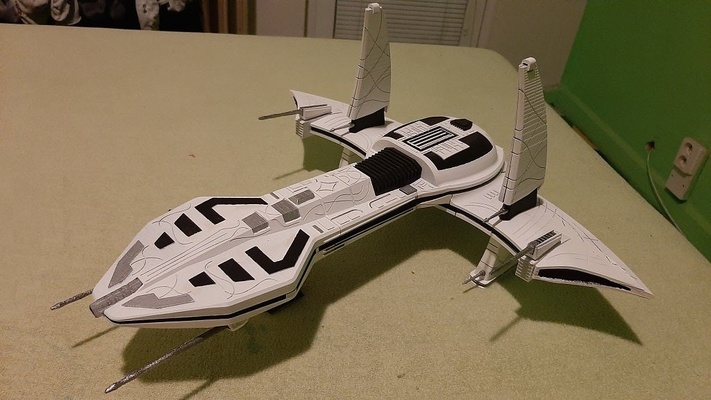 o'neill - class ship stargate by martintaichl hobby & diy vehicles star spaceship gate thingiverse asgard 3d print model - Mito3D