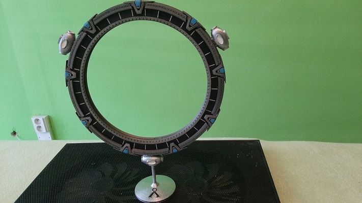 pegasus space gate - stargate by martintaichl toys & games star thingiverse atlantis spacegate 3d print model - Mito3D