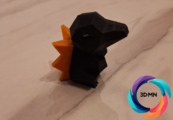 pokémon low poly cyndaquil neu gemischt by 3dmn miniaturen kreaturen lowpoly cool spaß stütze requisiten mini miniatur skulptur nostalgie kunst feuer 3d print model - Mito3D