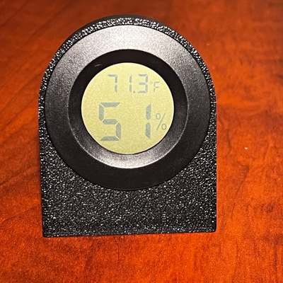 feuchtigkeit sensor desktop halter unterstützung by nutzer 3414895960 werkzeuge gadgets hygrometer 3d print model - Mito3D