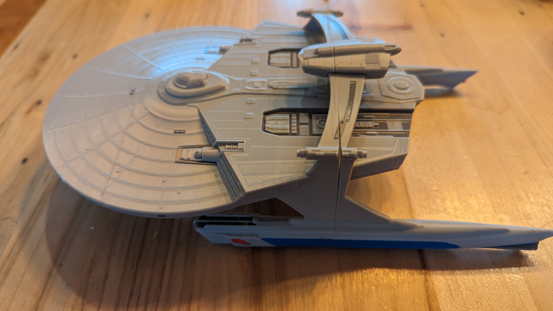 ncc 1865 uss angewiesen 1 1000 rahmen by kupferspitze 01 hobby diy fahrzeuge star wanderung modell platz schiff 3D print model - Mito3D