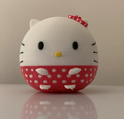 minou ornement by miss pixistix miniatures animaux hello kitty 3d print model - Mito3D