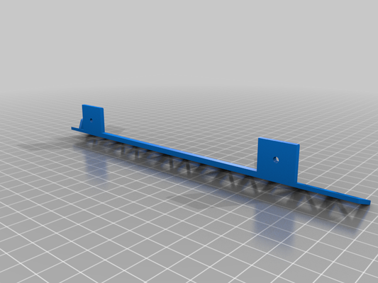 luz peso pórtico conduziu barra suporte by preto macaco ferramentas ender3 tira led 3d print model - Mito3D