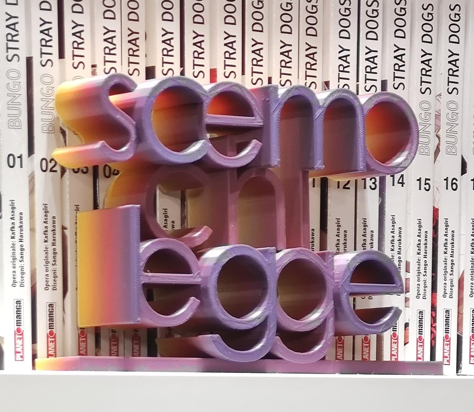 scemochilegge libreria ornamento by laboratorio tap arte segni loghi iscrizione scherzando libro accessori rivista bloccare 3D print model - Mito3D