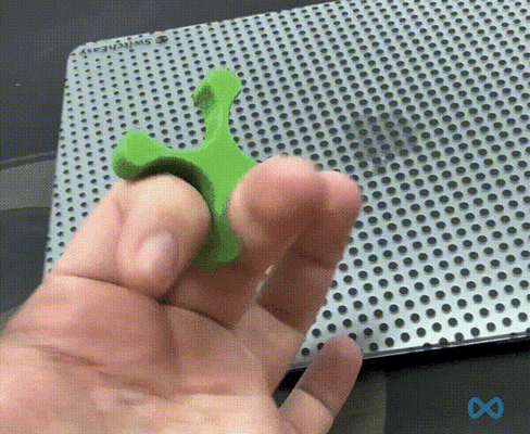 dito agitarsi flipper remixato by staiy3d giocattoli giochi filatore giocattolo spinner gadget fidgettoys accessorio accessori ragazzi gioco regalo abilità stampa facile rilassare mano veloce 2 3 4 3d print model - Mito3D