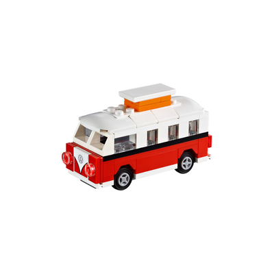 lego vw camper by curioso menta giocattoli giochi legocompatibile legobrick legobricks vwcampervan vwcamper 3d print model - Mito3D