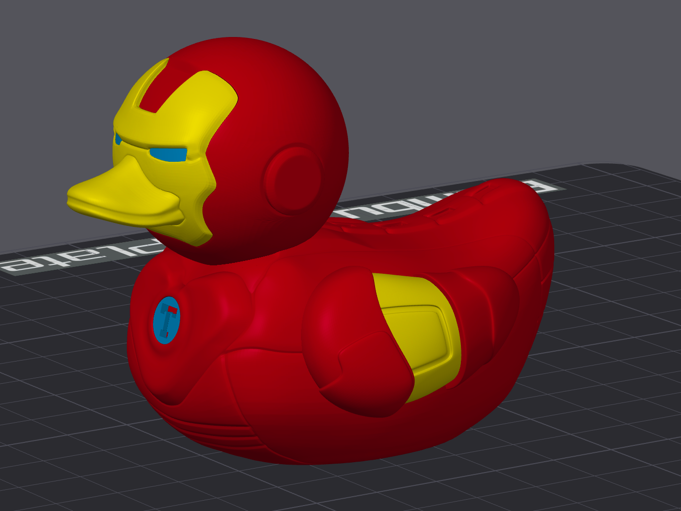 ferro pato by tom8520 arte esculturas patos maravilha homem 3D print model - Mito3D