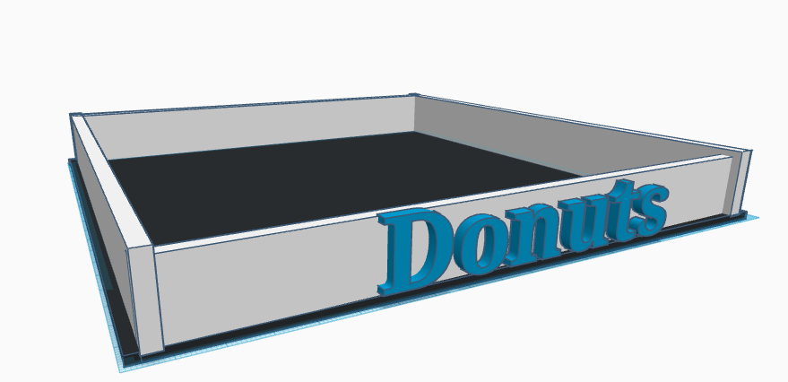 donut boîte délicieux by bonjour loisir diy beignets 3D print model - Mito3D