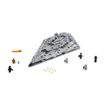 first order star destroyer - lego wars by curious mint toys & games starwars firstorder legocompatible legobrick stardestroyer legobricks starwarsepisode8 3d print model - Mito3D