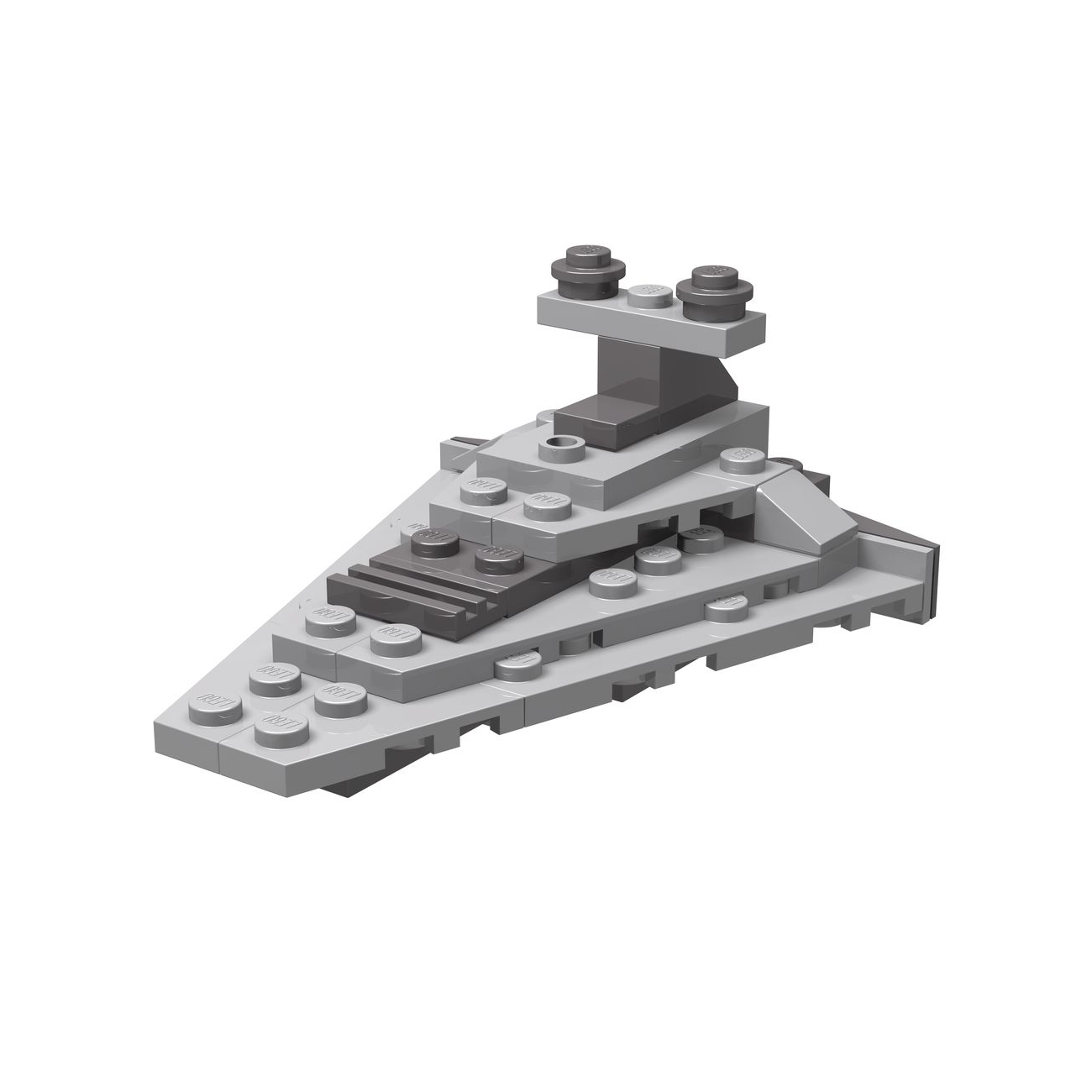 mini étoile guerres destructeur lego by curieuse menthe jouets jeux étoiles legocompatible legobrick stardestroyer briques 3D print model - Mito3D