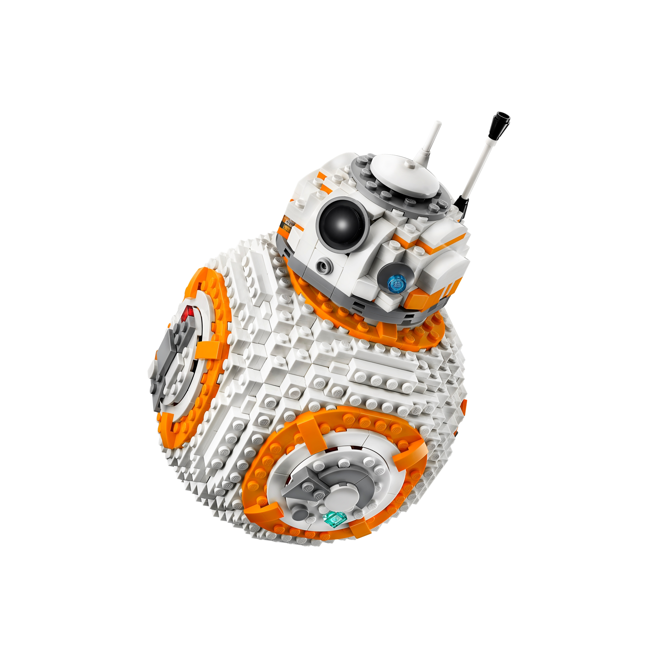 bb8 lego star kriege by neugierig minze spielzeuge spiele krieg sterne bb8droid legokompatibel legobrick legosteine 3D print model - Mito3D