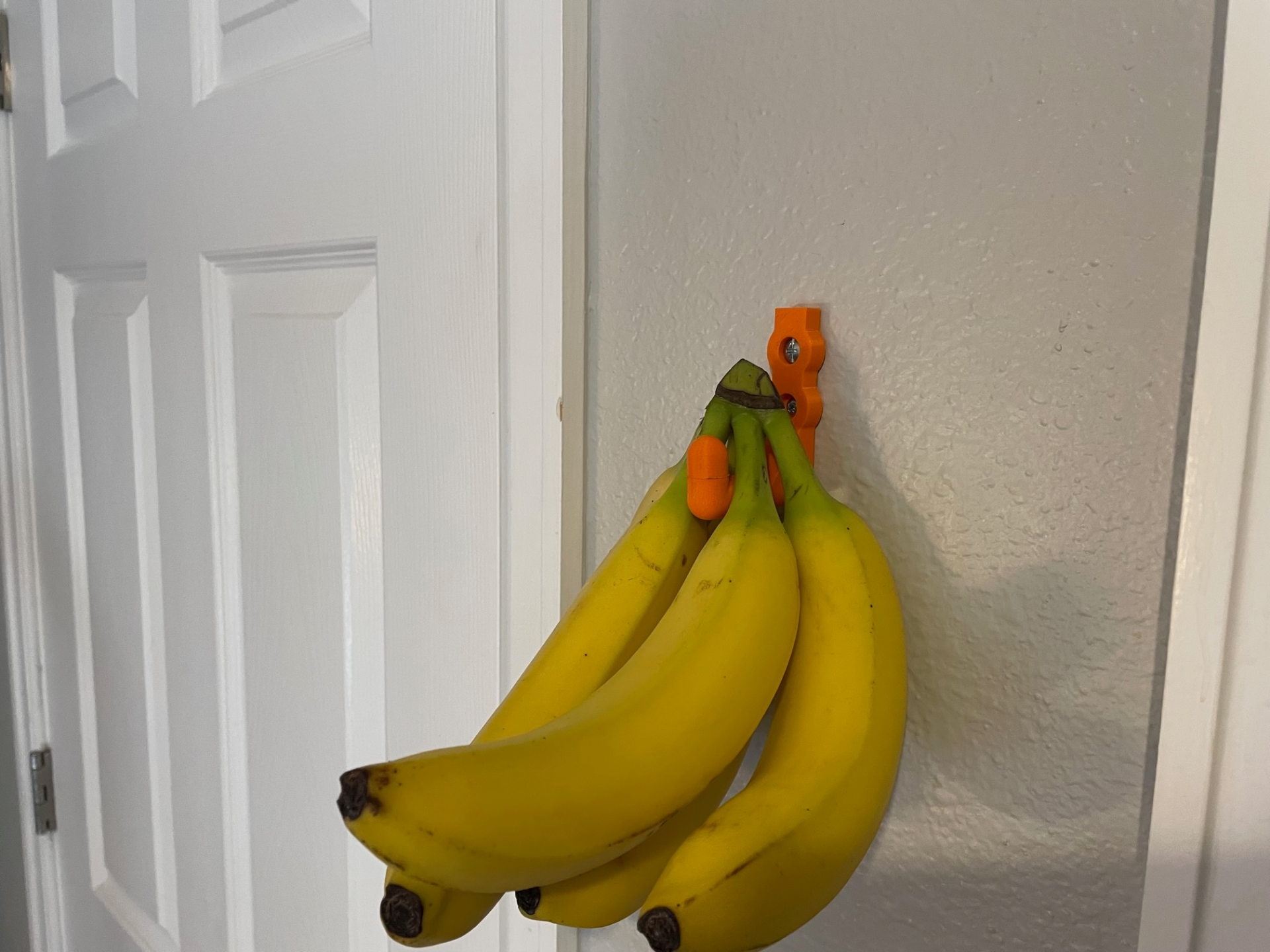 banana sacchetto titolare supporto parete gancio by firebubblz domestico casa modelli pratico accessori borse drogheria shopping 3D print model - Mito3D