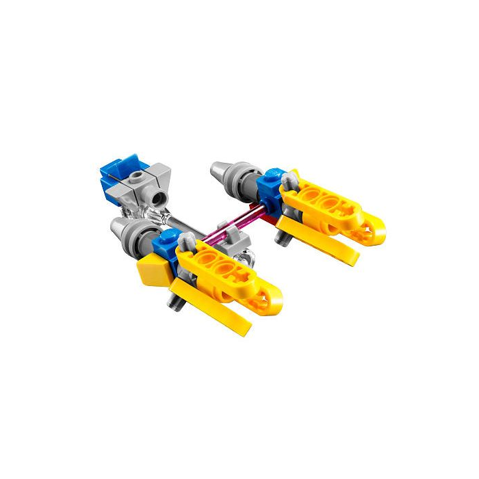 star kriege anakins pod rennfahrer lego by neugierig minze spielzeuge spiele krieg sterne legokompatibel legobrick anakin legosteine skywalker podracer 3D print model - Mito3D