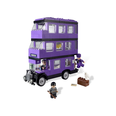 cavaleiro ônibus lego atormentar oleiro by curioso hortelã brinquedos jogos harrypotter legocompatível legobrick harry potter knightbus 3d print model - Mito3D