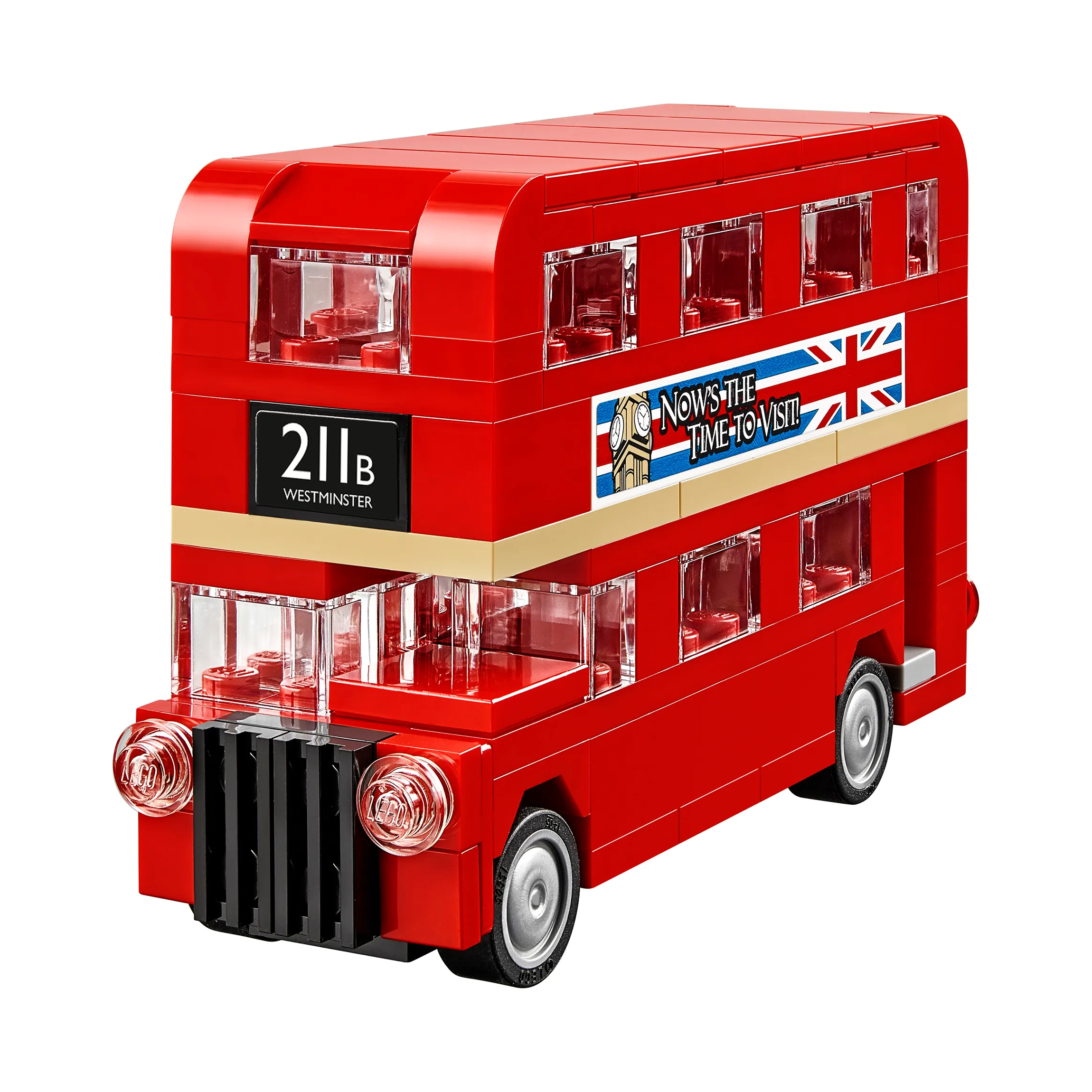 london bus - lego by curious mint toys & games legocompatible legobrick legobricks londonbus 3D print model - Mito3D