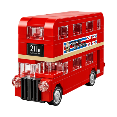 londres ônibus lego by curioso hortelã brinquedos jogos legocompatível legobrick peças 3d print model - Mito3D