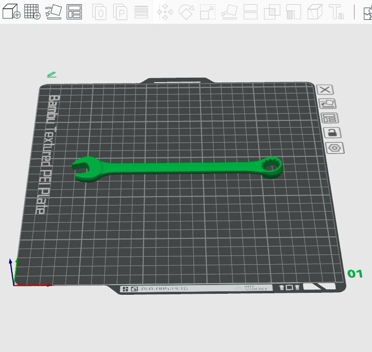 din combination spanner 13mm by b5er tools hand tool functional 3D print model - Mito3D