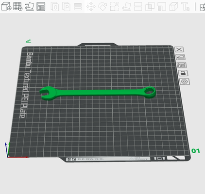 din combination spanner 13mm by b5er tools hand tool functional 3d print model - Mito3D