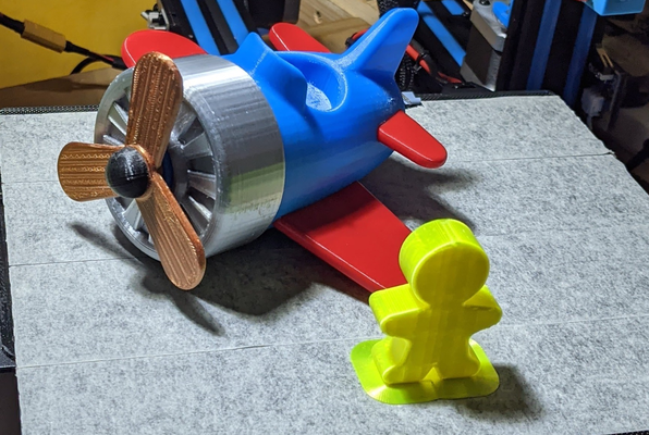 flugzeug puzzle neu gemischt by marcusino spielzeuge spiele niedlich spielzeug kinder 3d print model - Mito3D