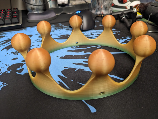 spielzeug krone löcher neu gemischt by dockuro spielzeuge spiele prinzessin 3d print model - Mito3D