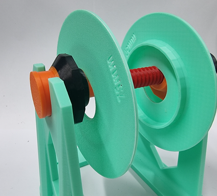 75mm spool center holder re-spooler by simply models 3d printer accessories respooler 3d print model - Mito3D