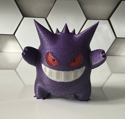 gengar figura by nigh87 brinquedos jogos personagens pokémon fantasma anime 3d print model - Mito3D