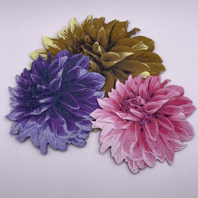 dalia forja sombreros by pezliz arte modelos flor flores 3d print model - Mito3D