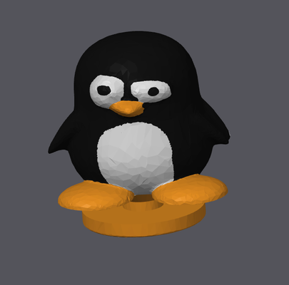 penguin jibes crocs by tristanflyte toys & games 3d print model - Mito3D