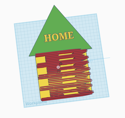 zuhause haus geformt unternehmen karte halter unterstützung inspiriert by brent neu gemischt bowieinc haushalt büro geschäftskartenhalter real makler 3d print model - Mito3D
