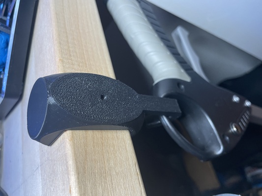 1 2 counter desk hook mount hanger by bowieinc household office holder loop edge fastener reverse wallhanger grapper 3d print model - Mito3D