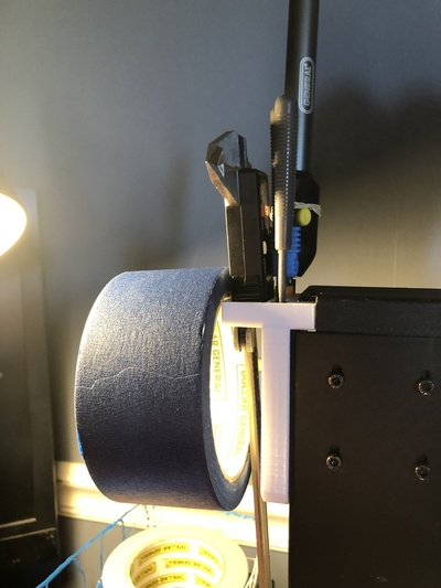 izquierda cinta herramienta soporte wanhao duplicador i3 monoprecio fabricante seleccione v2 remezclado by bowieinc 3d impresora accesorios portaherramientas contrarrestar monopricemakerselect thingiverse 3d print model - Mito3D