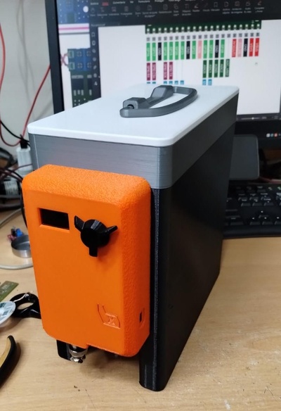 bricolaje diy deshumidificador 3d impresora filamentos by manuelmvela0 accesorios caja seca filamento secadora secador pelo 3d print model - Mito3D