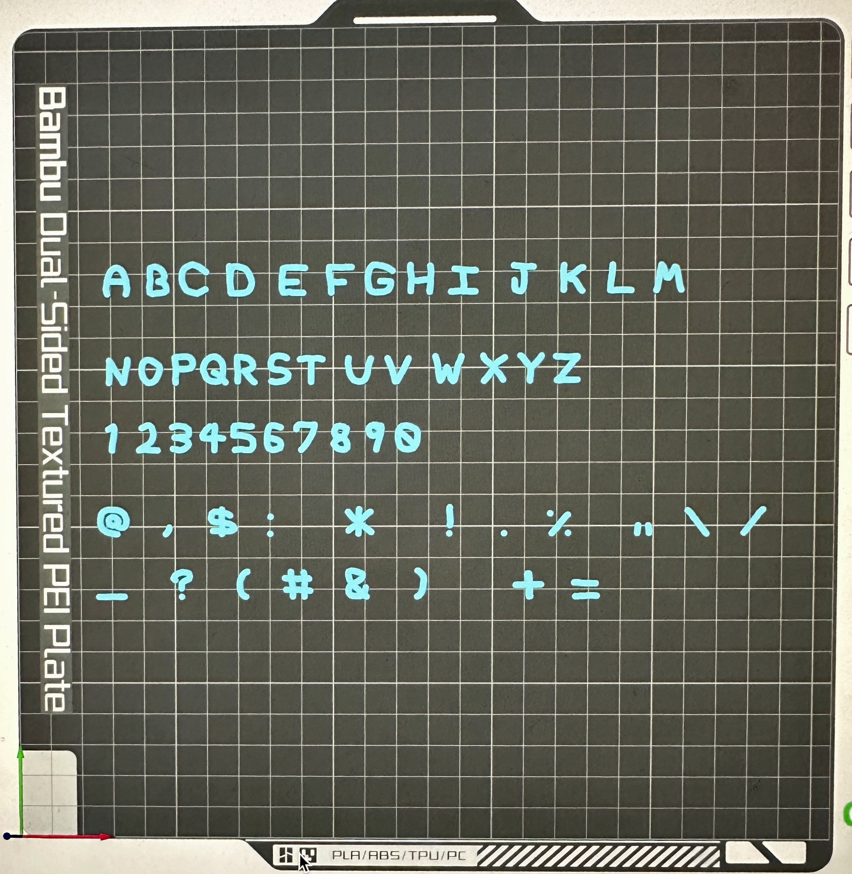 organic alphabet characters bowie font big capital letters numbers symbols by bowieinc art signs & logos 3d sign star two question letter fonts lettering english hand caps ten keyboard math signage symbol calligraphy back slash point carrot add at up hash hashtag abc divide comma times subtract colon abcs drawn quotation exclaimation parenthesis percentage 3D print model - Mito3D