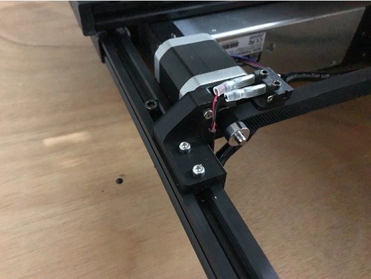 anycubic quíron estabilizar y eixo motor by criador 3d impressora acessórios yaxis anycubicchiron cubículo quiron ymotorsupport 3d print model - Mito3D