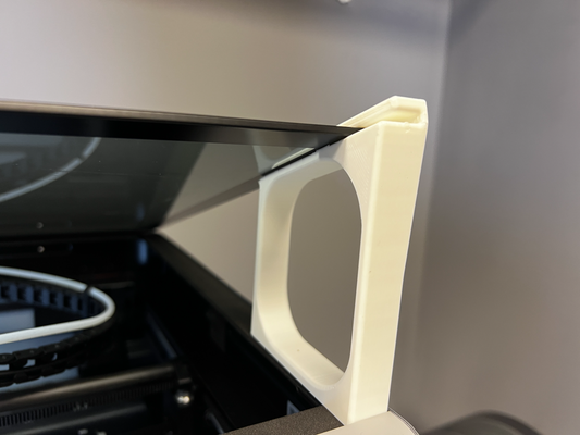 bambu imprimante verre 30 degré coin by qslabs 3d accessoires évent 3d print model - Mito3D
