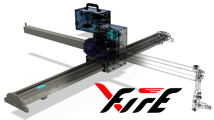 xfire portable plasma cnc by paresseux loisir diy acier coupeur découpe fire 3d print model - Mito3D