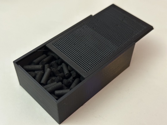 ativado carbono filtro bambu laboratório x1 3d impressora by tecnologia kramer acessórios carvão activatedcarbonfilter bambulabx1 bambulab bambulabs activatedcarbonpellets 3d print model - Mito3D