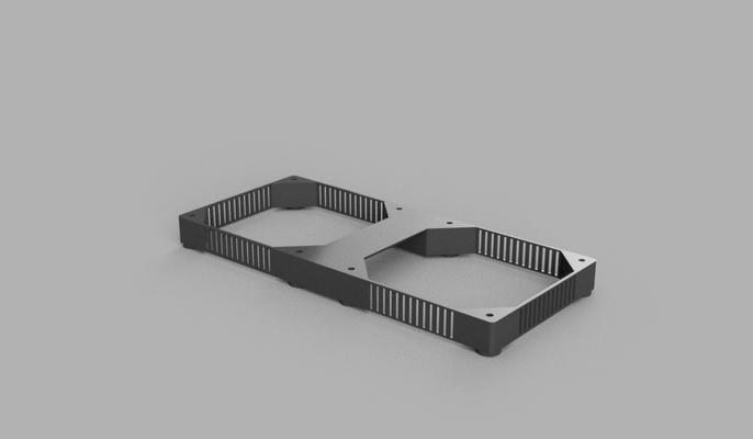 gpu ventilador 2x120mm by daniel k pasatiempo bricolaje diy electrónica pc 3d print model - Mito3D