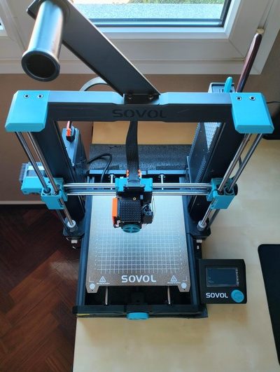 sovol sv06 impressão cabeça cabo tensão alívio by braga3dprint 3d impressora partes gerenciamento cabos sovol3d sovolsv06 sv06plus 3d print model - Mito3D