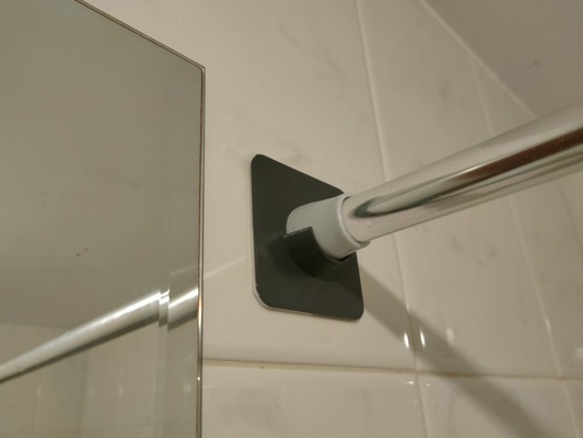dusche vorhang stay put clip by braga3dprint haushalt haus modelle badezimmer duschzubehör showerhook badezimmerzubehör duschvorhang duschvorhangstange 3d print model - Mito3D