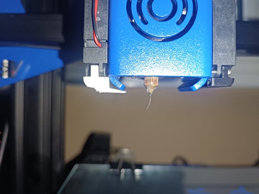 two trees bluer fan duct by braga3dprint 3d printer parts fastprint twotrees3dprinter twotreesbluer 3d print model - Mito3D