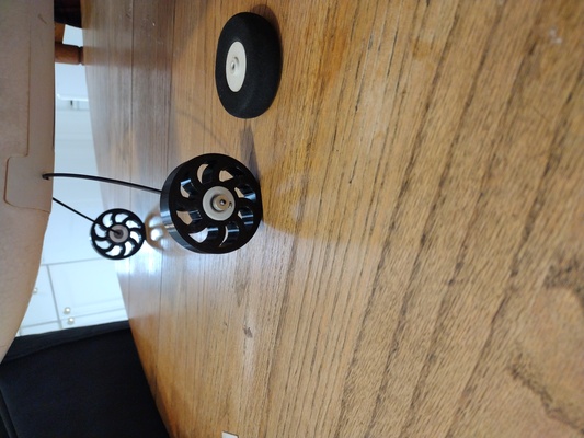 rc avión rueda by 7point4 pasatiempo bricolaje diy eflite rcwheels visionario 3d print model - Mito3D