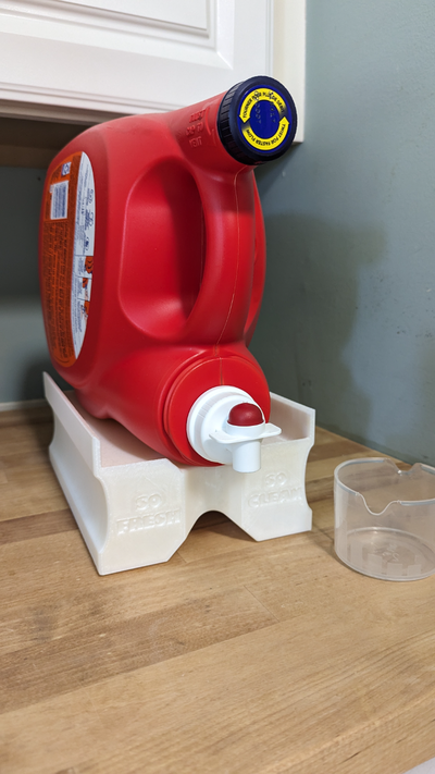 lavanderia detergente ficar pé by massey cria casa modelos 3d print model - Mito3D