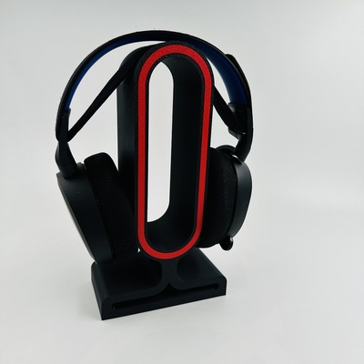 headphones stand universal by smart3d gabriel gomes hobby & diy music headphone phonestand steelseries corsair musicstand razer headsetstand 3d print model - Mito3D